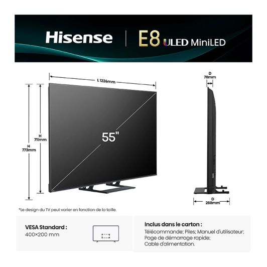 TV MINILED 55