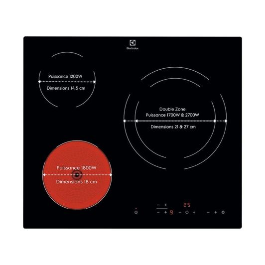 Plaque de cuisson ELECTROLUX LR633CK