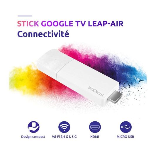 Passerelle Multimédia STRONG LEAP AIR Google TV stick 4K