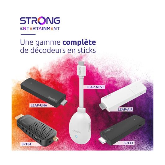 Passerelle Multimédia STRONG LEAP AIR Google TV stick 4K
