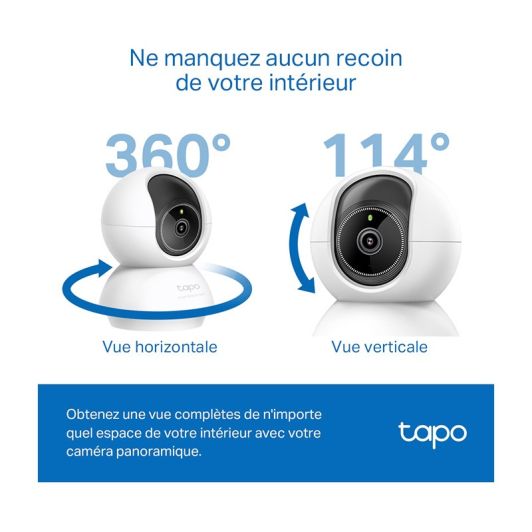 Caméra de surveillance TAPO C230 3K 5 MP Intérieure motorisée
