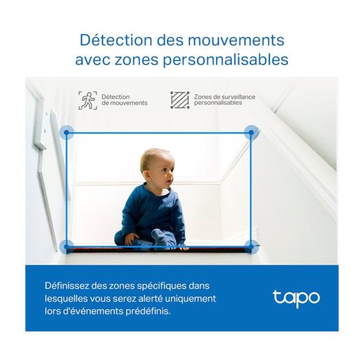 Caméra de surveillance TAPO C230 3K 5 MP Intérieure motorisée