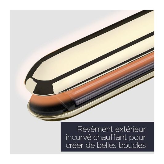 LISSEUR BOUCLEUR BABYLISS ST484E 2en1 Black Onyx