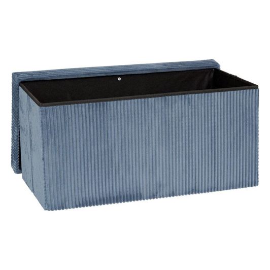 Pouf double pliable 76x38x38cm velours