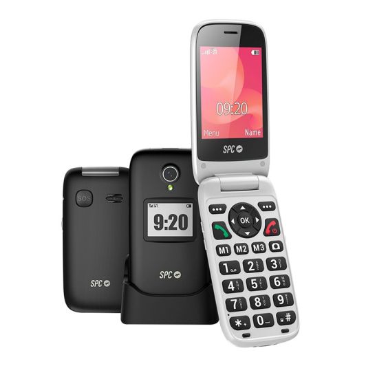 Mobile SPC Polaris à clapet noir Sénior