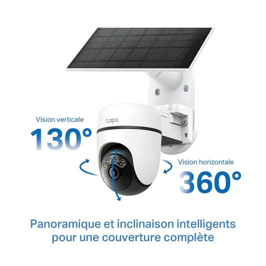Caméra de surveillance TAPO TC90 + Panneau solaire