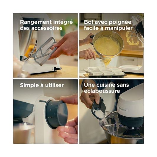 Robot pâtissier KENWOOD KHC30.000WH