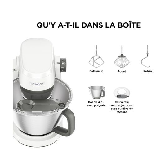 Robot pâtissier KENWOOD KHC30.000WH