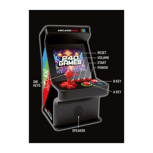Console portable AMSTRAD ARCADEBOX 240 jeux