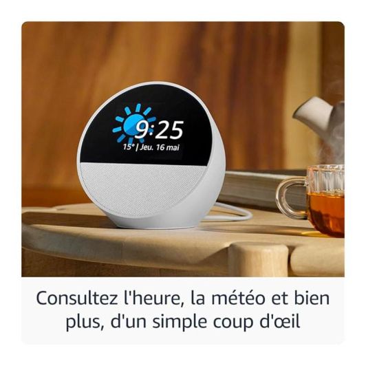 Enceinte AMAZON ECHO SPOT Noire