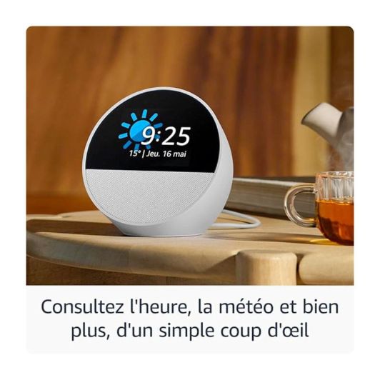 Enceinte AMAZON ECHO SPOT Bleue