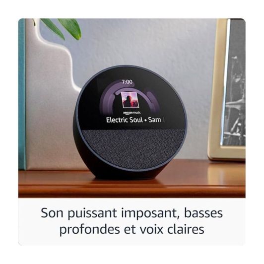 Enceinte AMAZON ECHO SPOT Blanche