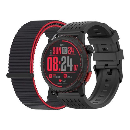 Montre connectée ECHO Rainbow GPS Pro Noir