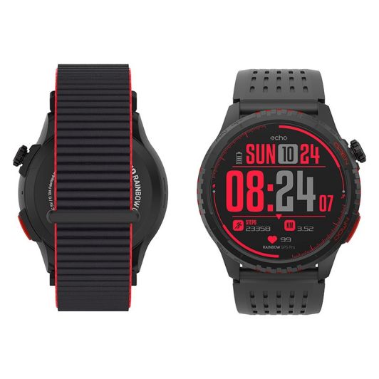 Montre connectée ECHO Rainbow GPS Pro Noir