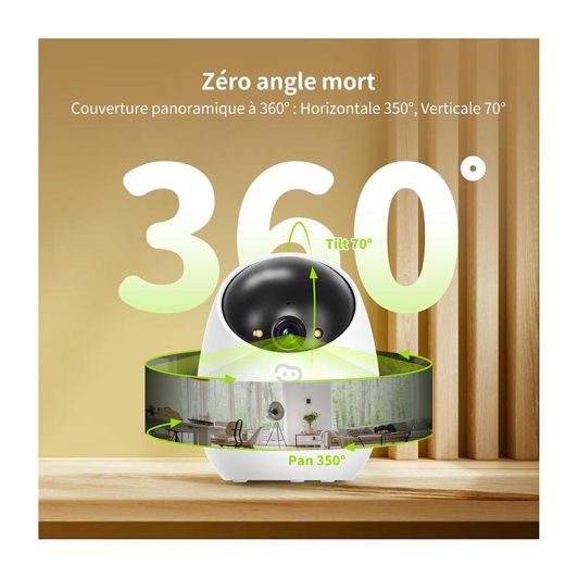 Caméra de surveillance BEANS VIEW D210 2K