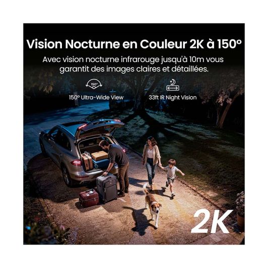 Caméra de sécurité extérieure REOLINK FLOODLIGHT F310B avec panneau solaire