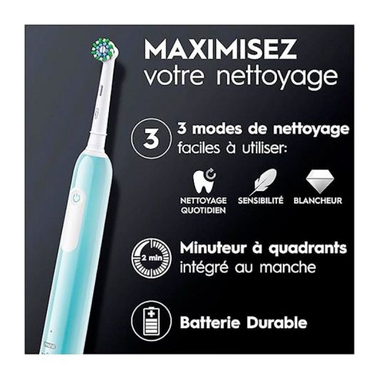 Brosse à dents ORAL-B PRO 1 SERIES Caribbean Blue