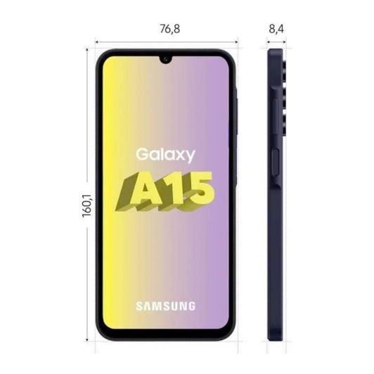  Smartphone SAMSUNG Galaxy A15 128Go Noir Reconditionné grade Eco