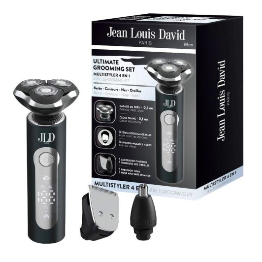 Rasoir tête JEAN LOUIS DAVID Ultimate Set Grooming 4 en 1