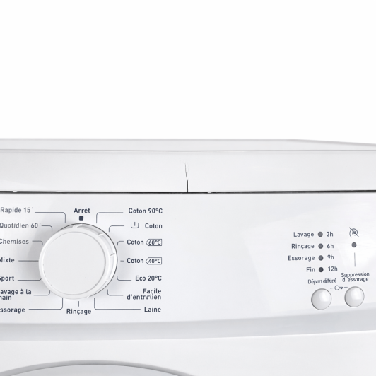 Lave-linge frontal reconditionné PROLINE FP610W