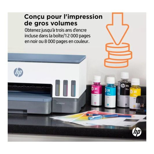 Imprimante HP Smart Tank 7006 multifonction à réservoir