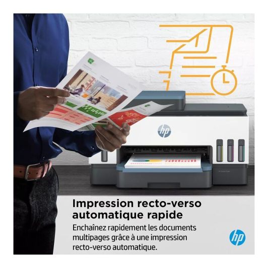 Imprimante HP Smart Tank 7306 multifonction à réservoir