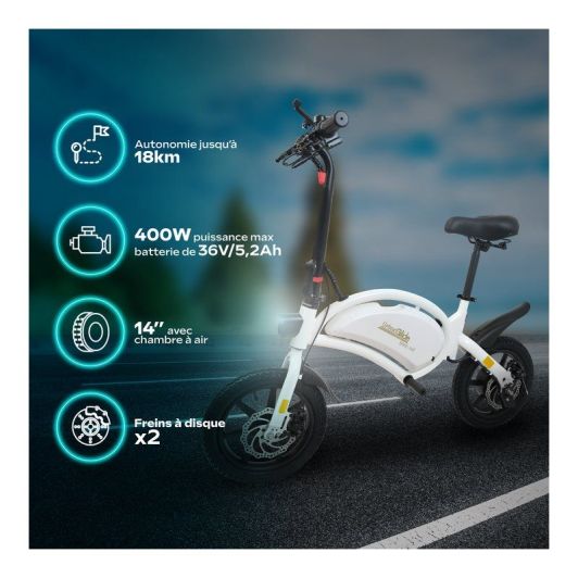 Draisienne URBANGLIDE BIKE 140 Blanche