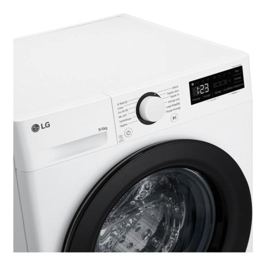 Lave-linge séchant 9 kg / 6 kg LG F964R35WR