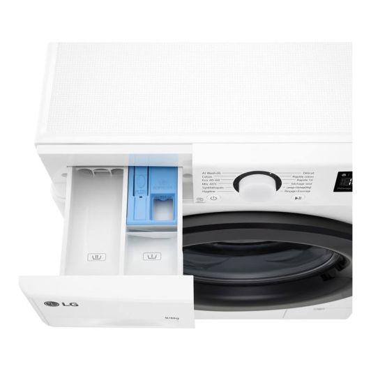 Lave-linge séchant 9 kg / 6 kg LG F964R35WR