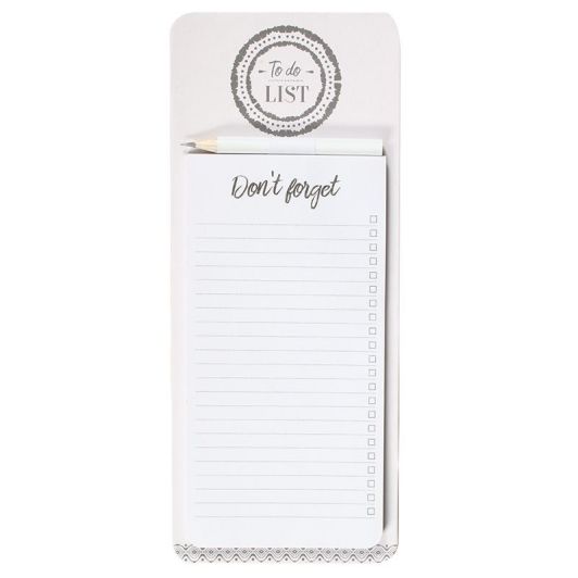 Mémo aimanté 50 feuilles + crayon