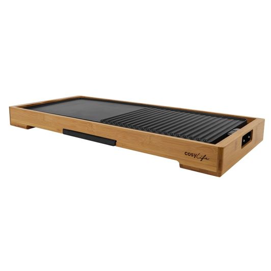 Plancha électrique Bambou COSYLIFE CL-PLB