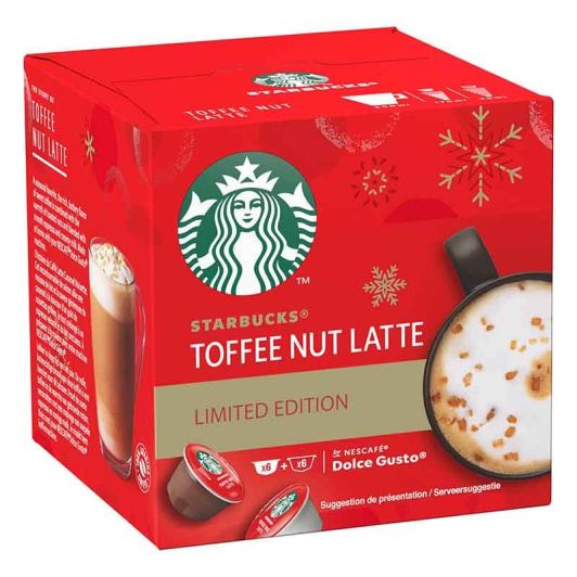 Dosettes café STARBUCKS TOFFEE NUT LATTE