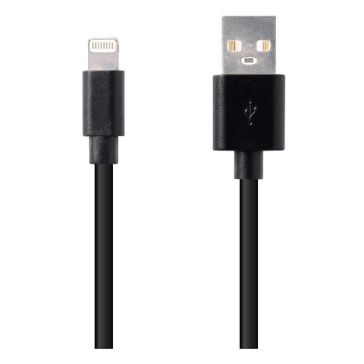 Câble Lightning / USB HIGH ONE 1M Noir