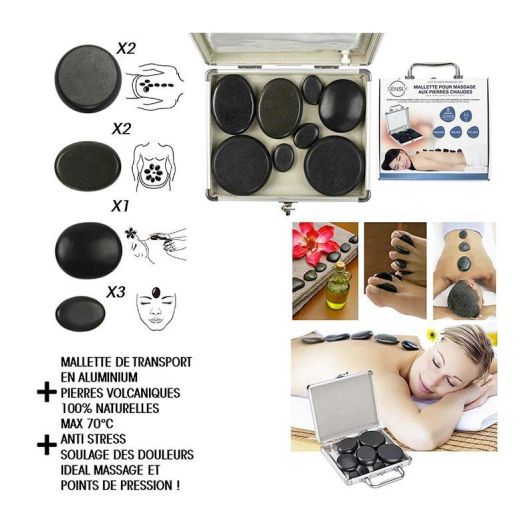 Malette pierres chaudes SENSLY