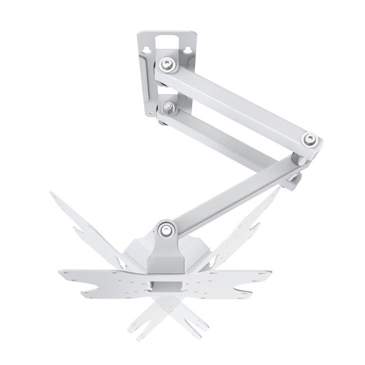 Support mural EDENWOOD TV de 48 à 81cm D1 déporté blanc 