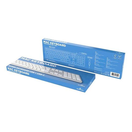 Clavier BLUESTORK filaire pour Mac