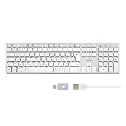 Clavier BLUESTORK filaire pour Mac