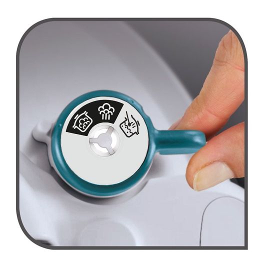 Autocuiseur SEB clipso minut duo 7L bleu