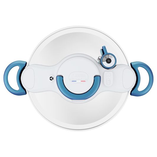 Autocuiseur SEB clipso minut duo 7L bleu