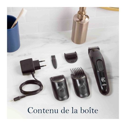 Tondeuse barbe BRAUN KING C GILLETTE + 3 sabots