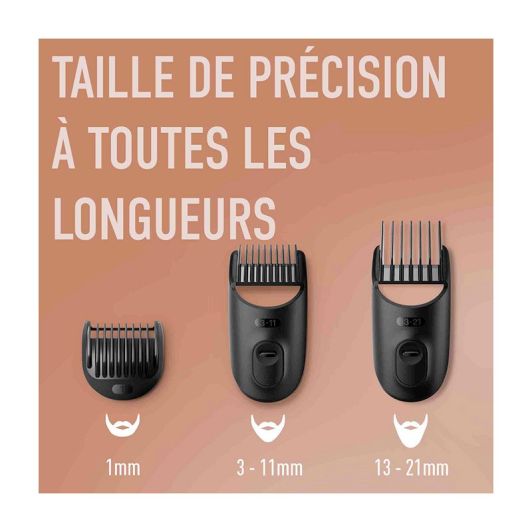 Tondeuse barbe BRAUN KING C GILLETTE + 3 sabots