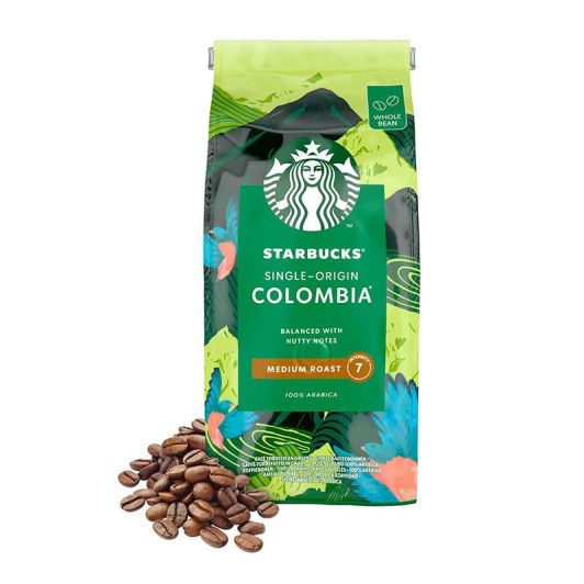 Café grains STARBUCKS Colombia origin 450 Gr