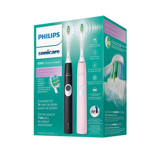 Brosse à dents PHILIPS HX6800/35 pack de 2