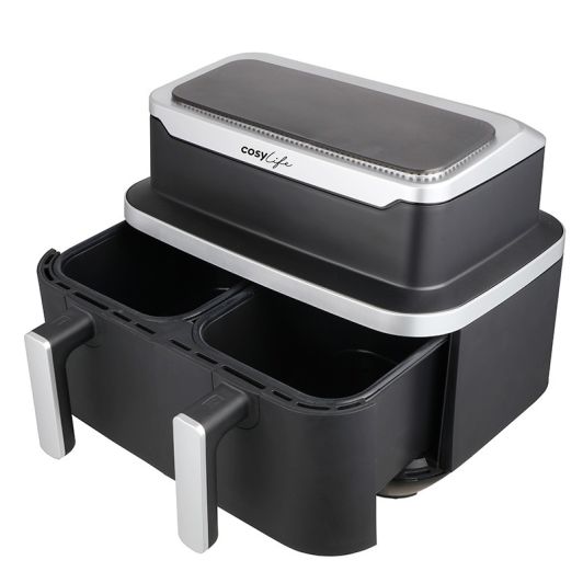 Friteuse sans huile COSYLIFE double bac 2x4,2L CL-AFDB84