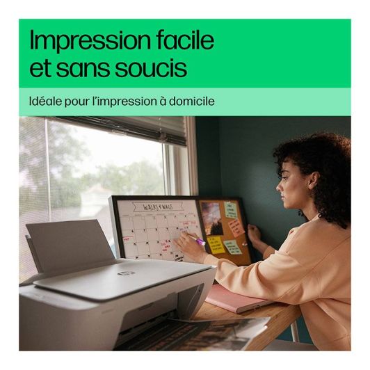 Imprimante HP DeskJet 2821e multifonction éligible Instant Ink