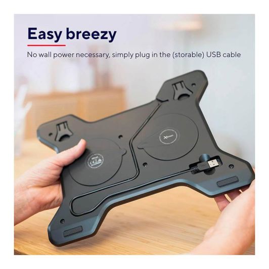 Support ventilé TRUST Breeze pour PC