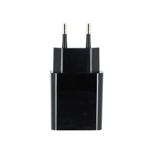 CHARGEUR SECTEUR 2,4AA + CABLE 1M NOIR USB C NOIR 