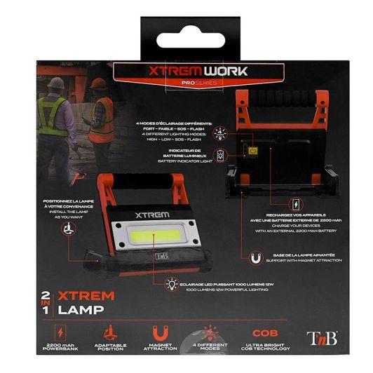 Lampe TNB extérieure XTREMWORK