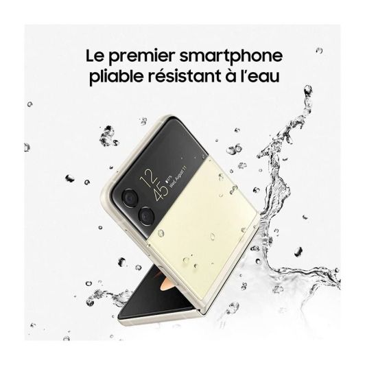Smartphone SAMSUNG GALAXY FLIP 3 5G 128 Go Blanc reconditionné Grade A+