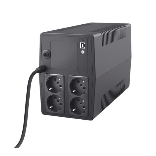 Onduleur TRUST Ref 23504 1000VA Noir